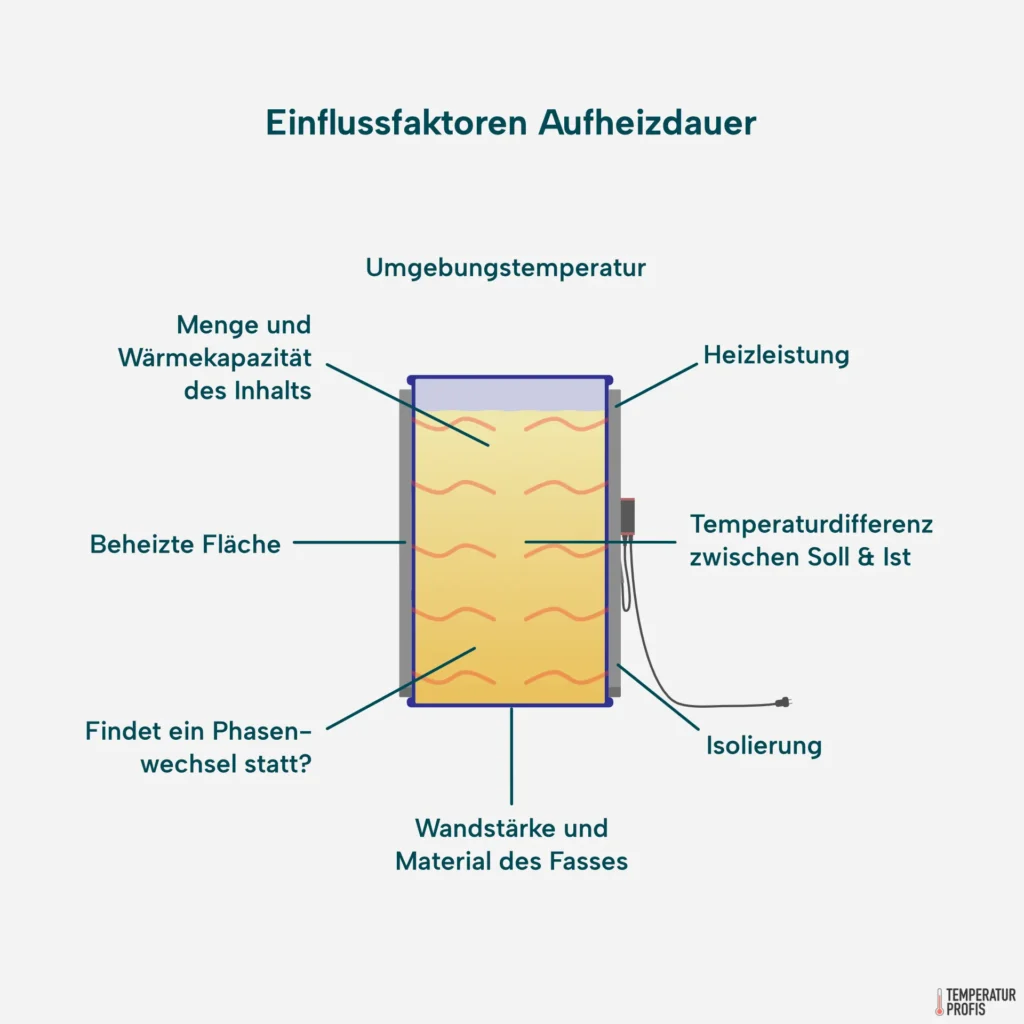 Wie lange ein Fassheizer braucht, um den Inhalt eines Fasses zu erwärmen, hängt von verschiedenen Faktoren ab.