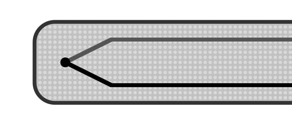 Mantelthermoelement mit isolierter (ungeerdeter) Messstelle und Magnesiumoxid-Isolierung