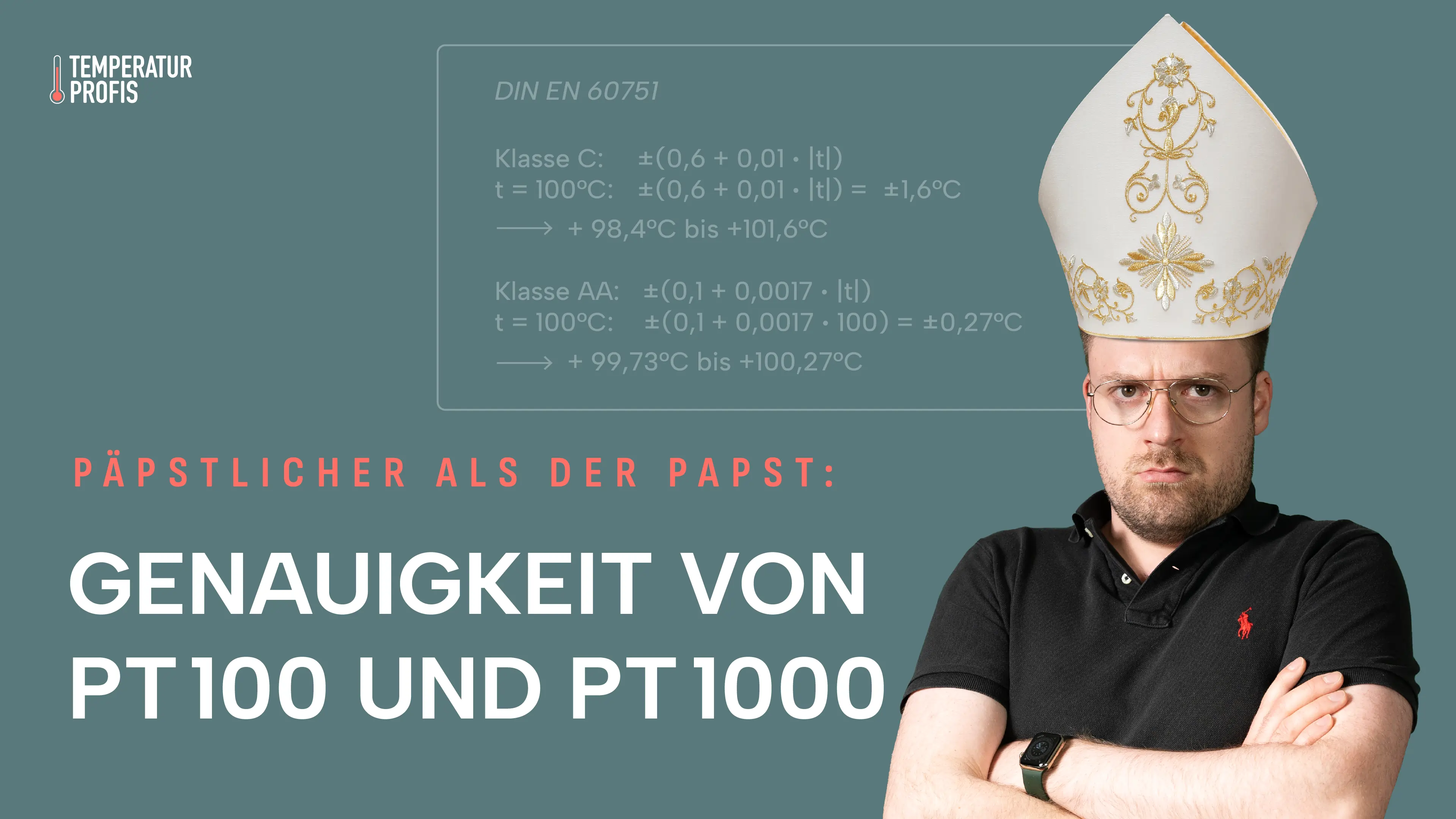 Genauigkeit von Pt100 und Pt1000