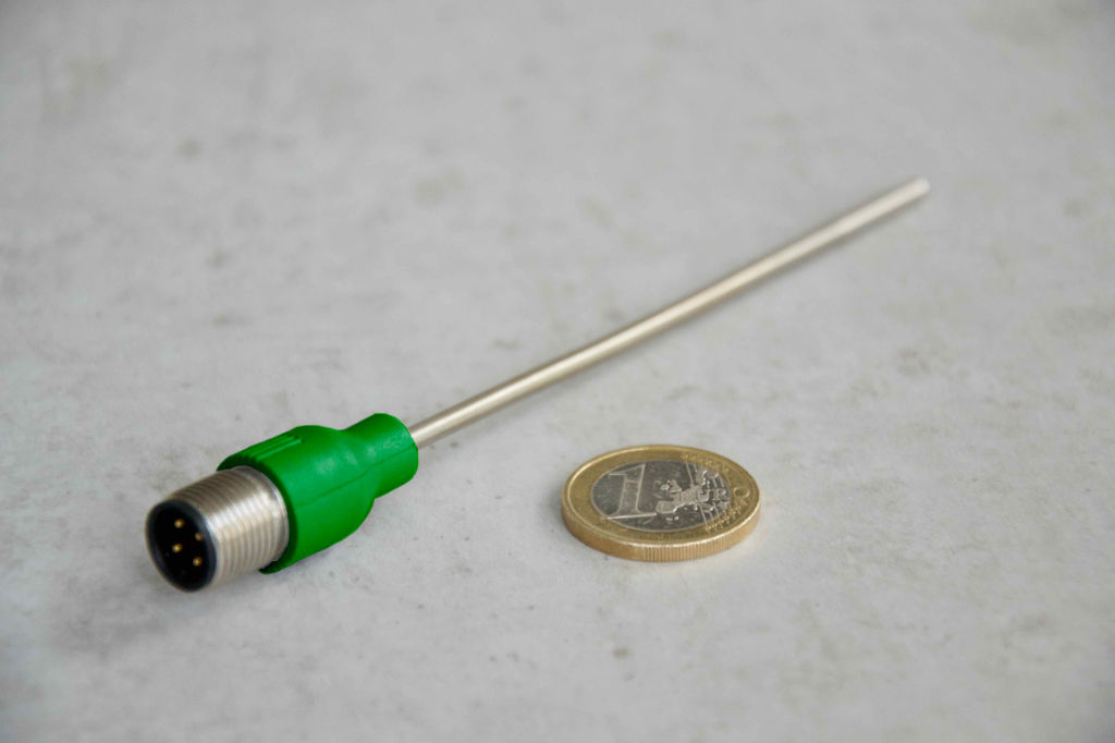 Mantel-Thermoelement Typ K mit M12-Stecker